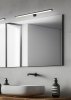 Lampa ścienna kinkiet LED czarny nad lustro listwa minimalistyczny IP44 LINO 284116032 TRIO